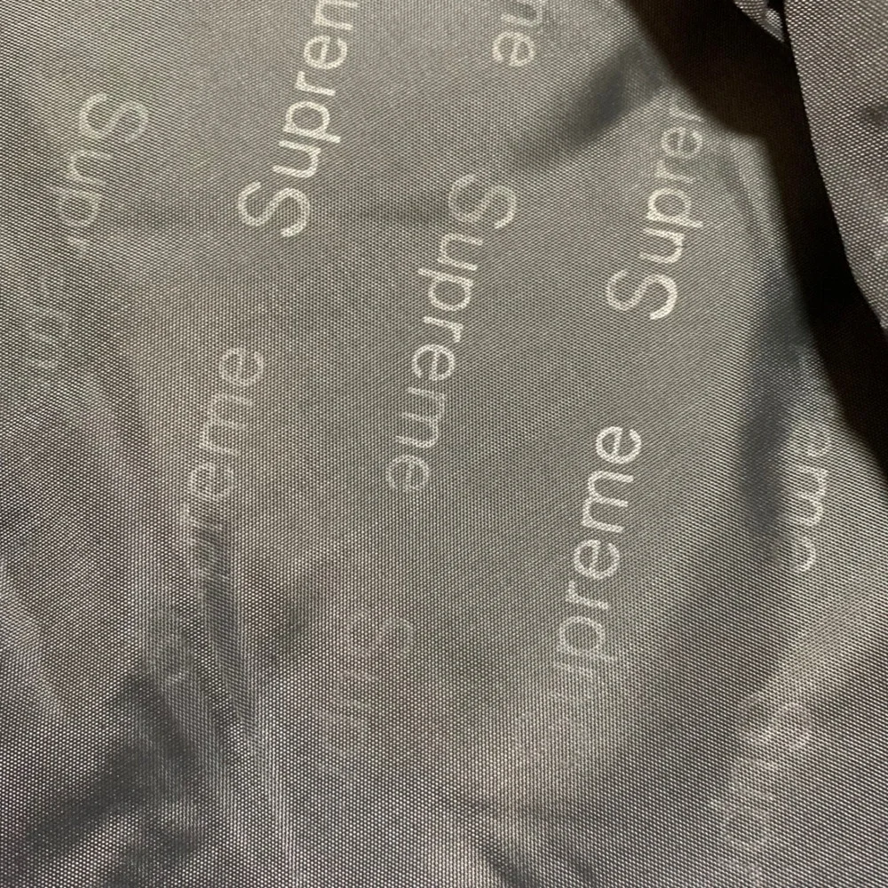 Supreme Backpack FW17 Cordura Ripstop Teal Blue Black Bag